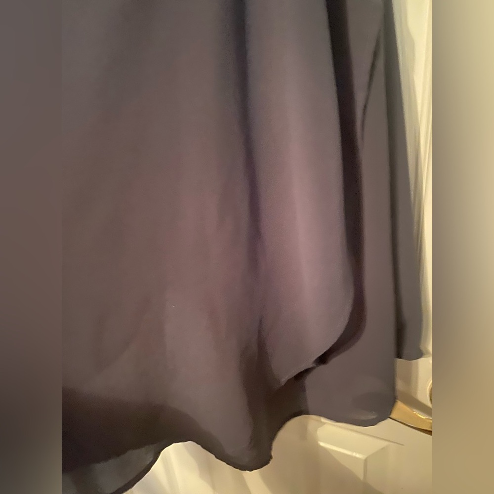 Torrid grey edgy sleeveless strappy chiffon cami size 1X - Picture 2 of 6